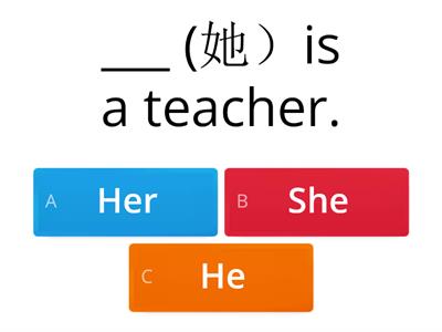 pronouns