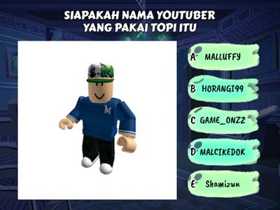 NAMA YOUTUBER ROBLOX MALAYSIA