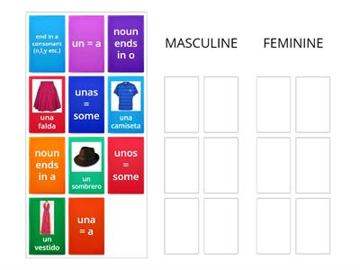 Y5 ROPA masculine and feminine 