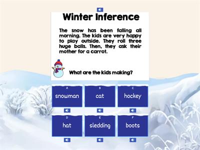  Winter Inferencing