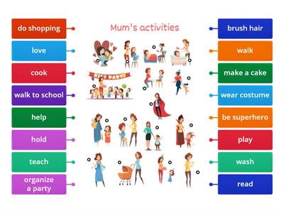 Mum's activities