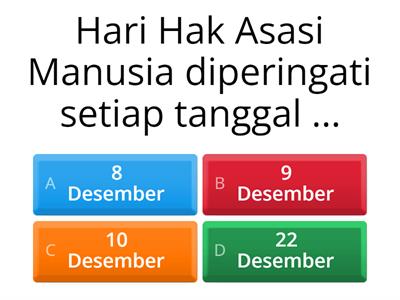 LITERASI TENTANG HAK ASASI MANUSIA