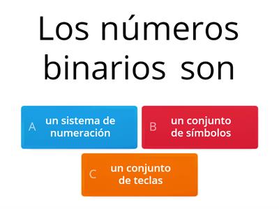 Números binarios - computación