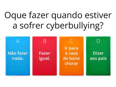 cyberbullying/segurança digital