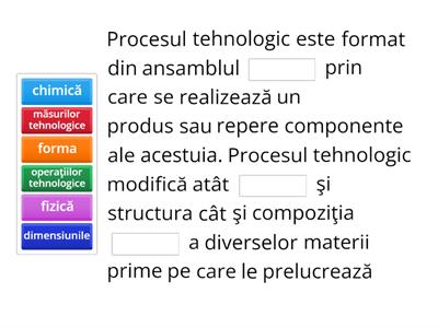 Proces de producție -concepte