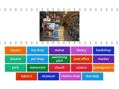 PLACES AND SHOPS
