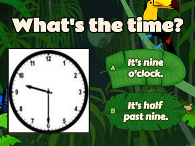 WHAT'S THE TIME?