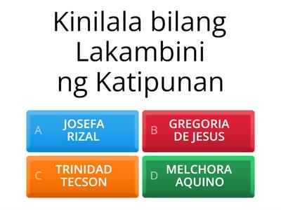 KABABAIHAN SA REBOLUSYONG PILIPINO