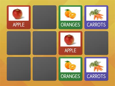 FOOD (FRUITS AND VEGETABLES) 