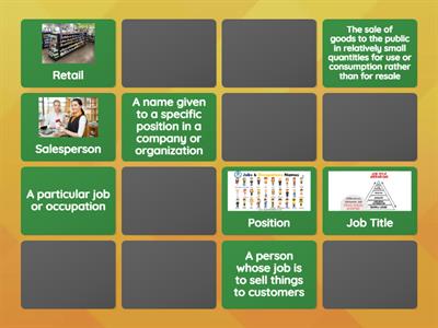 NRS 2: Unit 2, Lesson 6 - Vocabulary: Employment Opportunities in Retail