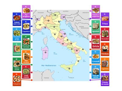 Piatti tipici italiani: ricette regionali