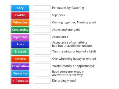 Restart Chapter 1-5 Vocab 