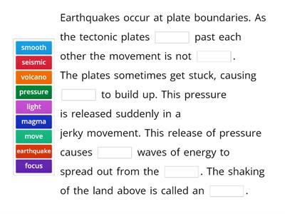 Week 30 HUM Explore 1: How do earthquakes happen?