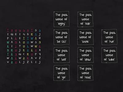 Past tense (Irregular verbs)