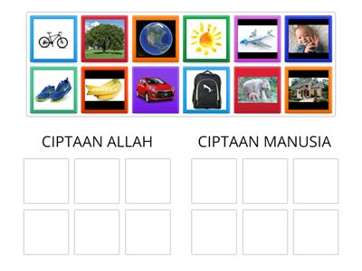 Ciptaan Allah dan Ciptaan Manusia