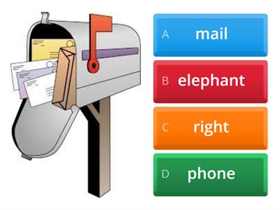 OWS letter blends - ail, ight, ph words review