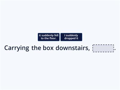 Participle clauses C1