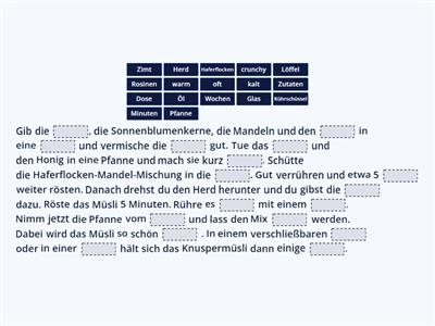 MÜSLI Rezept: Knuspermüsli selber machen 