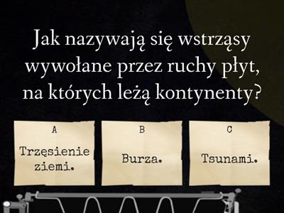 Quiz wiedza o świecie cz.3