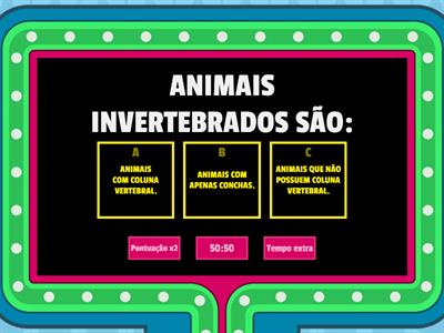 ANIMAIS INVERTEBRADOS - ARTRÓPODES