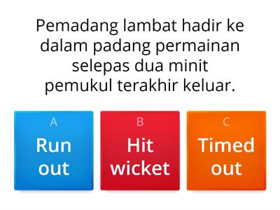 Cara pemukul disingkirkan (kriket)