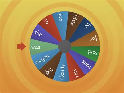 Wk4 - Ph - L1 - Random Wheel - Sight Words
