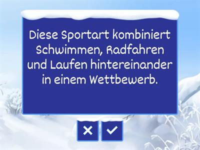 Sportarten erraten