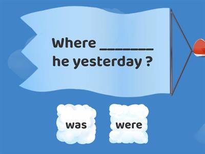 Year 3 (Module 8- Where were you yesterday ? ) - was/were