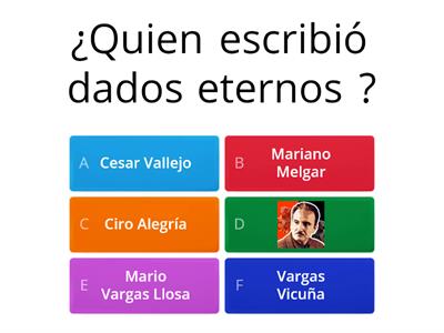 Cuestionario  (Literatura Peruana) 