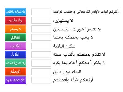 سورة الحجرات (01)