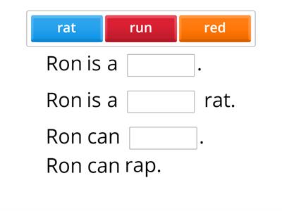 Genki reading - Ron is a rat