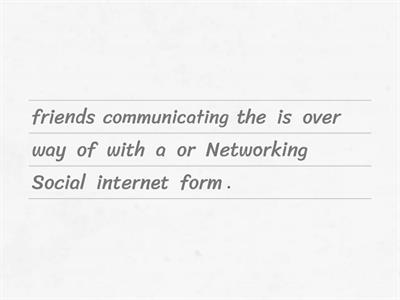 Social Networking - Advanced