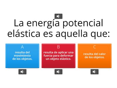 Energía potencial elástica