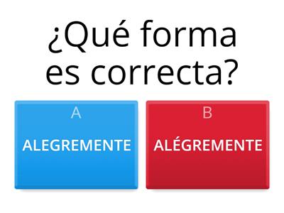  ACENTUACIÓN (ESP III) II