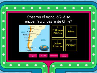 ¿Cuánto sabes de Chile y su geografía?
