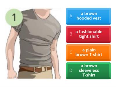 2B2 2B Clothes and fashion Vocabulary 