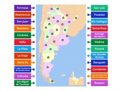 Capitales de nuestras provincias argentinas 