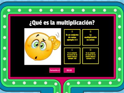 LAS TABLAS DE MULTIPLICAR 