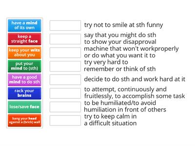 Expert Proficiency - Idioms 2-  Unit 5