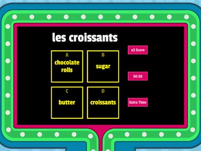  Breakfast Foods in French