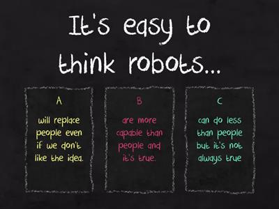 Robot Teachers
