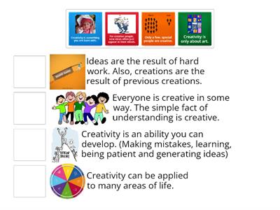 Creativity - Myths and contradictions