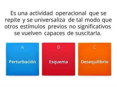 Conceptos de Jean Piaget