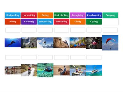 Outdoor activites match up