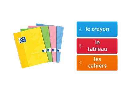 Les affaires de l'école