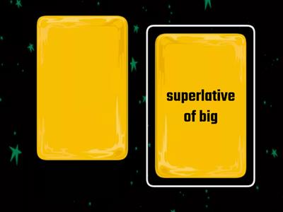  Comparatives and superlatives
