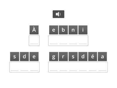 Vocabulaire semaine 22 au 26 juillet Les et Emil