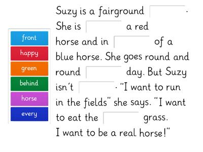 Suzy the horse