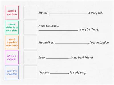 Non-defining relative clauses