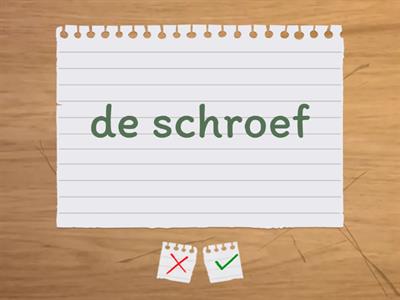 TH2M - D5 - Gereedschap: wat doe je ermee?